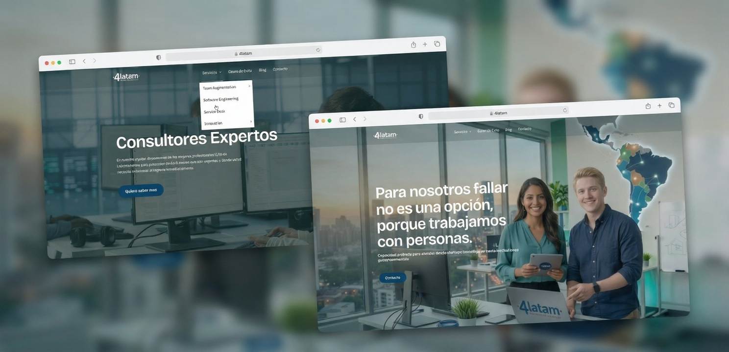 4Latam Landing WordPress